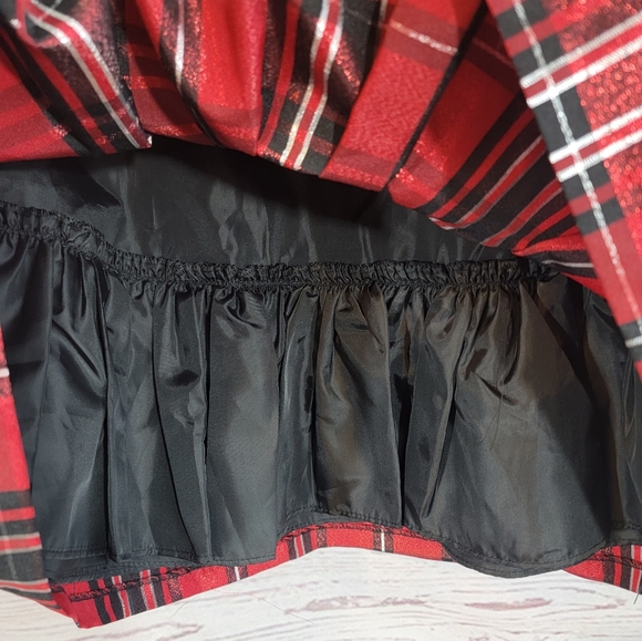 Bonnie Jean Holiday🎄 plaid dress 3T - Picture 3 of 10